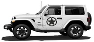 Samolepky Jeep Wrangler Hvězda