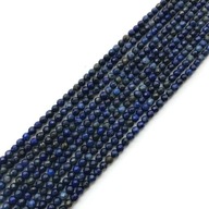 218- Lapis Lazuli gulička 4mm Fazetovaná šnúra