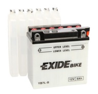 Motocyklová batéria EXIDE YB7L-B EXIDE 12V 8Ah 85A P+