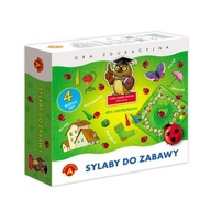 Sylaby Do Zabawy Gra Edukacyjna Logopedyczna Analiza i Synteza 5+ Alexander