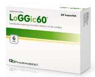 Loggic 60 probiotické kapsule 20 ks výživový doplnok Pharmabest