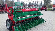 SIEWNIK ZBOŻOWY DWUTALERZOWY AGRO-MASZ SR270 2,7M