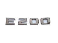 E200 ZNACZEK EMBLEMAT PŁASKI LOGO KLAPY POJAZDU 24mm DO MERCEDES BENZ
