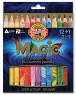 Kredki Magic trio 12+1 kolorów Koh-I-Noor 147693
