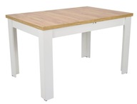 Stół rozkładany 80x120/160 Biały + CRAFT Laminat