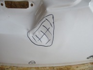 boot door rear TOYOTA AURIS II 12- HB