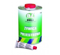 BOLL ZYWICA POLIESTROWA 1KG Z UTWARDZACZEM 30G SZT