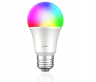 Inteligentna żarówka LED RGB+W E27 8W WIFI TUYA