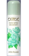 Extase telový sprej deodorant White Flowers 150ml.
