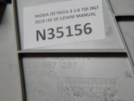 SKODA OCTAVIA cover SLUPKA left 5E5867287