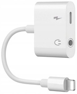 PRZEJŚCIÓWKA ADAPTER LIGHTNING MINI JACK 3,5MM KABEL DO IPHONE 11 12 13 14