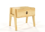 DSI-meble: Nočný stolík RADOM drevená borovica