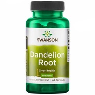 SWANSON Dandelion Root Suplement Diety Mniszek Lekarski Korzeń 515mg 60kaps