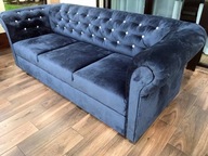 Sofa kanapa Chesterfield z funkcją spania
