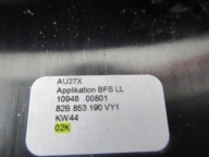 moulding consoles intake air AUDI A1 82A 17R