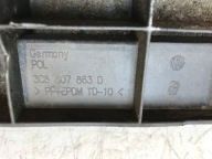 VW PASSAT CC holder bumper bracket 3C8807863D