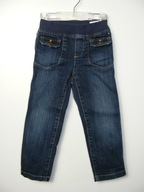 TOMMY HILFIGER elastyczne jeansy na gumie 3 T