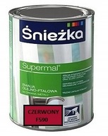 SUPERMAL EMALIA OLEJNO-FTALOWA CZERWONY F590 0,4L