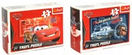 PUZZLE DISNEY CARS BLESK AUTÁ Blesk 54 dielikov 20 cm