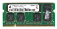 Real FoTo 1GB QIMONDA 2Rx8 PC2-4200S-444-12-E0