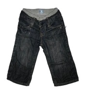 Ocieplane jeansy niemowlęce baby GAP 6-12m 68-80