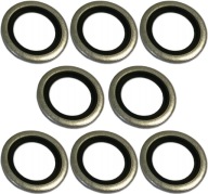 10 DB-OS KÉSZLET FÉM GUMI ALÁTÉT M/G M14 - CSATLAKOZÓ