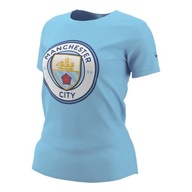 Błękitna koszulka Damska Manchester City Nike S