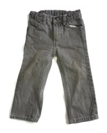 Sivé džínsové nohavice Calvin Klein 2roky 92