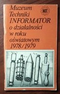 MUZEUM TECHNIKI INFORMATOR 1978 Warszawa