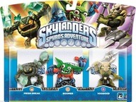 SKYLANDERS ADVENTURE 3PAK PRISM BREAK BOOMER VOODOOD NOWY!