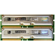 Pamäť RAM RDRAM Transcend 1 GB 800 5