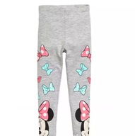 Legginsy Minnie Mouse szare 4/5 lat