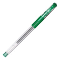 Guľôčkové pero gélové 0,5mm Donau zelené 2 ks