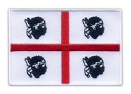 Naszywka - Flaga Sardynii, Sardynia Sardyńska HAFT