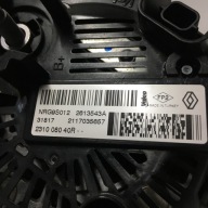 RENAULT MEGANE IV 1.2 TCE ALTERNATOR 231008040R