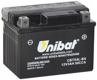 AKUMULATOR UNIBAT YTX4L-BS 12N4-3B SKUTERY 50ccm