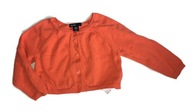 Oranžový sveter bolerko baby GAP 18-24 86-92