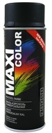 LAKIER W SPRAYU DO PLASTIKU METALU CZARNY MATOWY 9005 MAT maxi color 400ml