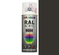 MOTIP RAL ACRYL 9004 POŁYSK DUPLI-COLOR SPRAY FARBA AKRYL SPRAY 400 ML