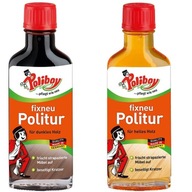 POLIBOY POLITURA DO DREWNA JASNA I CIEMNA 2X100ml