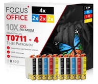 Atrament Focus Office TUEP-711-10X-OP pre Epson set