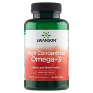 Swanson Kwasy Tłuszczowe Omega 3 120 K