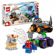 4w1 LEGO Super Heroes 10782 Hulk kontra Rhino | Figurki + Bonusy