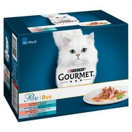 GOURMET PERLE DUO Duet Rybny 12x85g