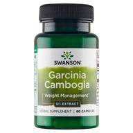 Swanson Extract Garcinia Cambogia 60 Kapsułek Redukcja Spalacz Odchudzanie