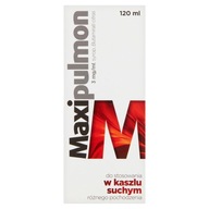 Maxipulmon 3 mg/ml syrop 120ml Aflofarm suchy kaszel (długa data ważności)