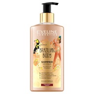 EVELINE BRAZILIAN BODY SHIMMER ZE ZŁOTYM PYŁKIEM 150ML