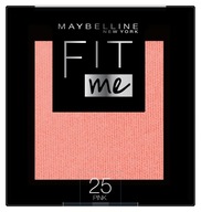Róż do policzków prasowany różowy Maybelline Fit Me Blush 25 Pink 5 gb