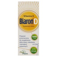BIOARON D 1000 j.m. sprej výživové doplnky 10 ml detská imunita