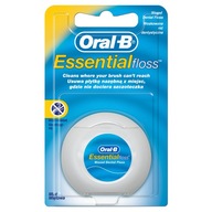 Nić Dentystyczna Woskowana Miętowa Oral-B Essential Floss